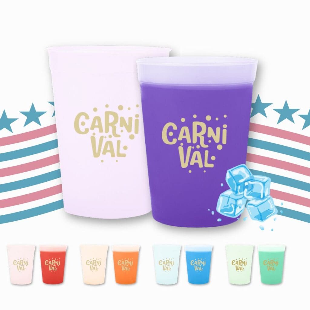 A color changing cup that is made in the USA