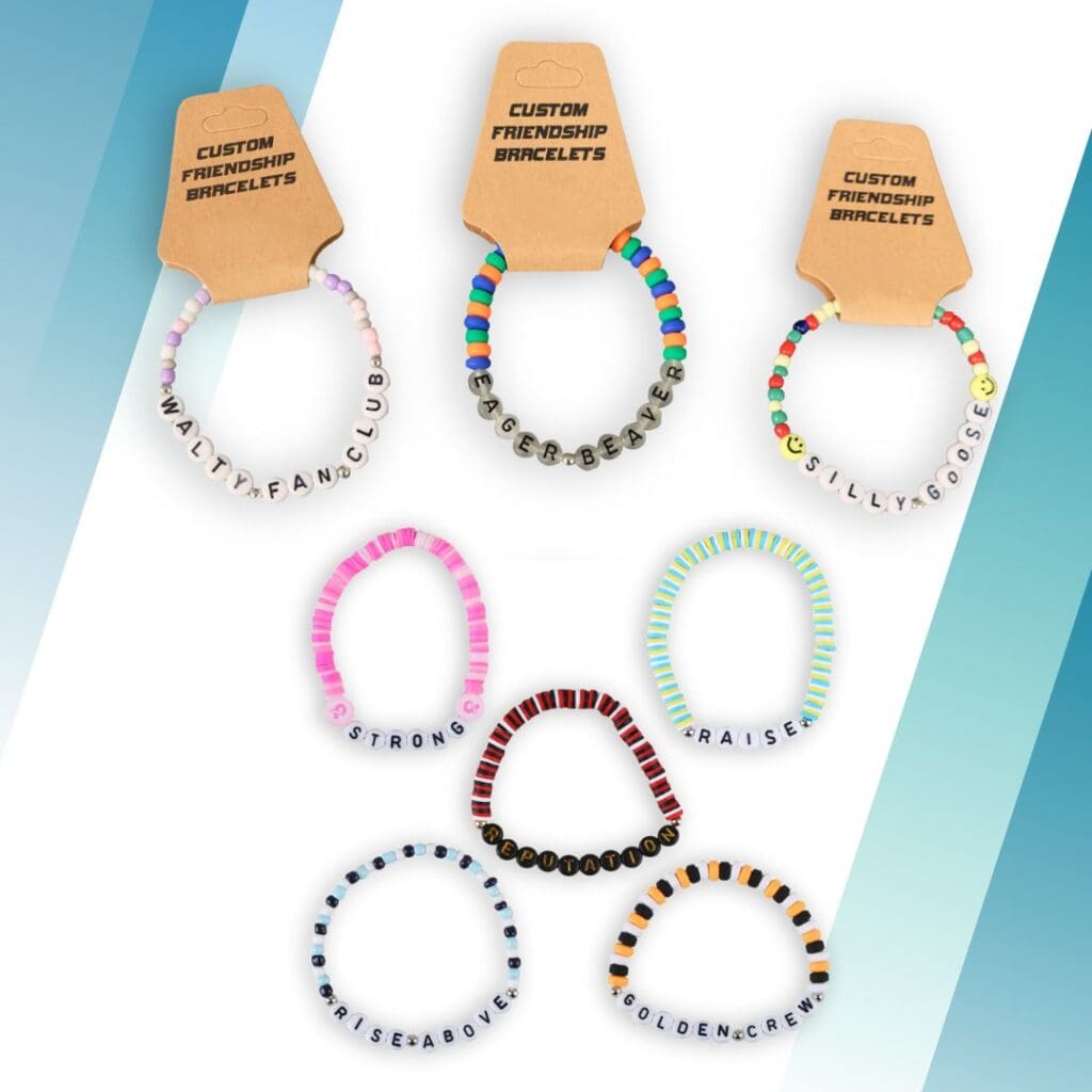 Custom Beaded Friendship Bracelet