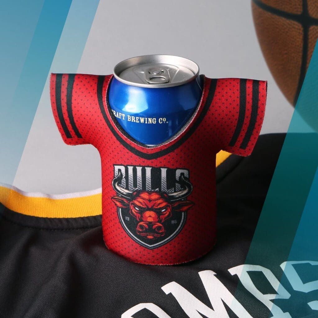 Jersey Scuba Sleeve for Cans