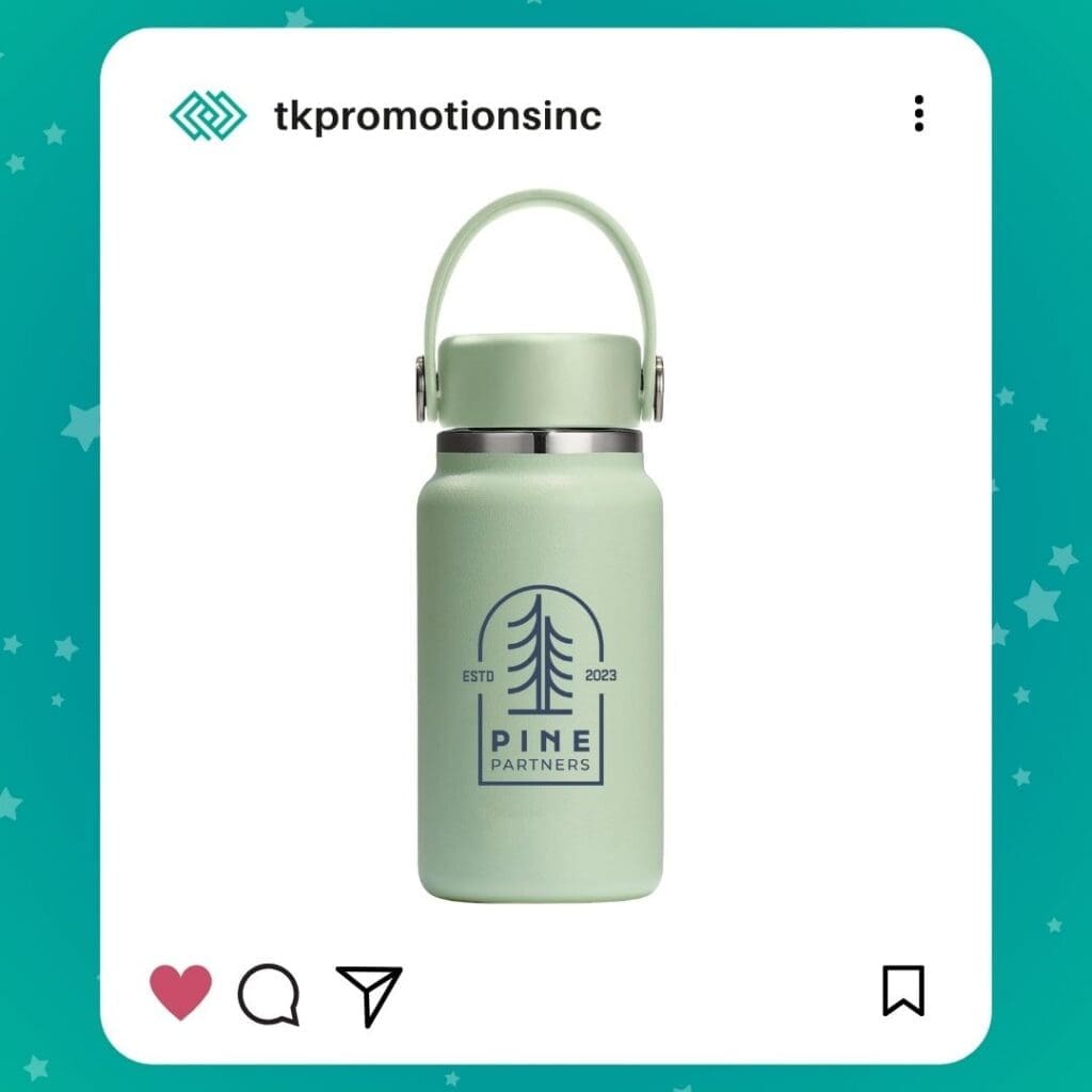 Hydro Flask® Micro Hydro mini bottle styled as a compact lifestyle accessory.