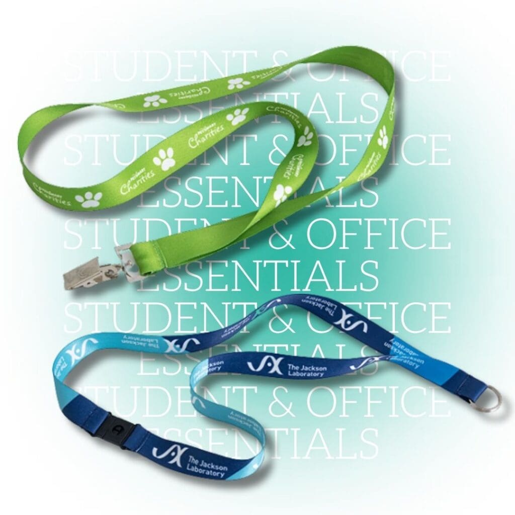 Full-color custom lanyard for IDs, badges, and keys