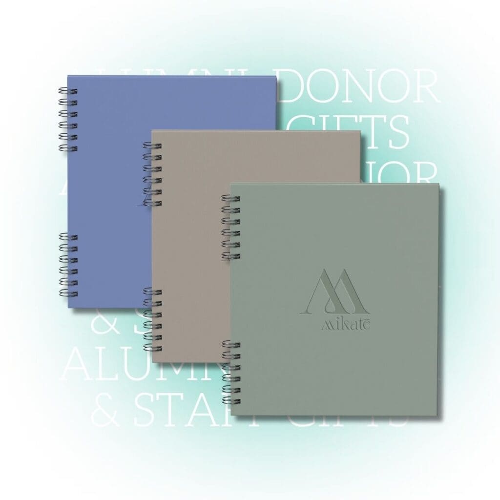 Hard cover spiral journal with lined perforated pages
