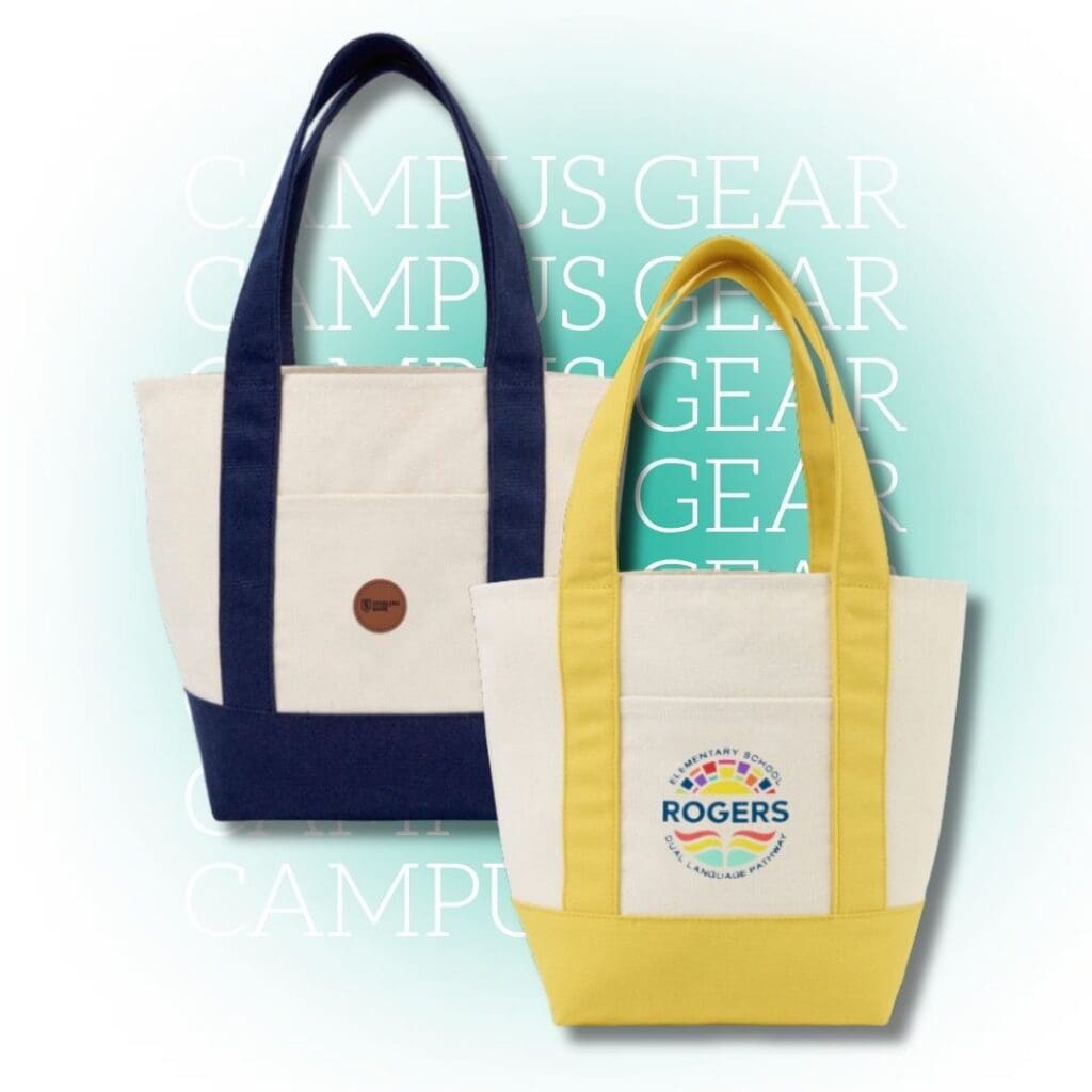 Mini canvas tote bag for everyday essentials