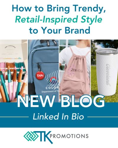 Today’s promotional merch scene is all about style, function, and staying on trend. Looking to level up your branded merch game? Check out our newest blog linked in our bio!