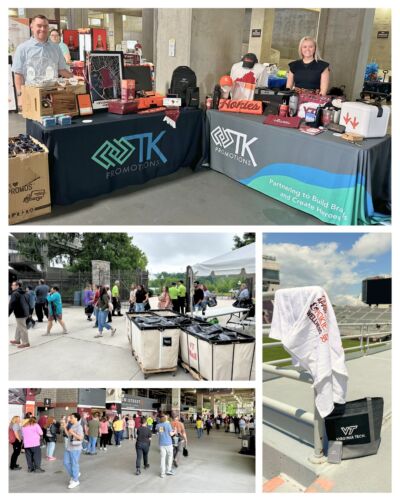 Lane Stadium welcomed the TK team last week for Employee Appreciation Day and the Hokie Wellness Fair! Thank you to everyone who stopped by to say hi!