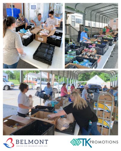 Nothing brings our team together like giving back to our community. Huge thanks to the Belmont Pantry for the opportunity to serve our neighbors!